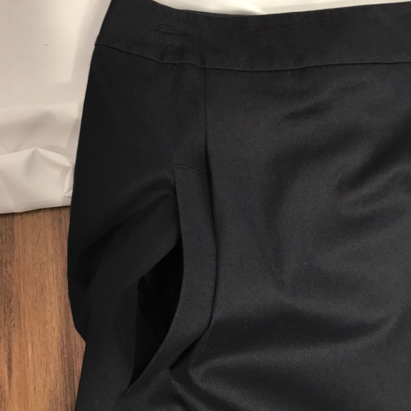 Akris Punto Skirt Pockets Navy Blue Size 8 - Picture 5 of 8